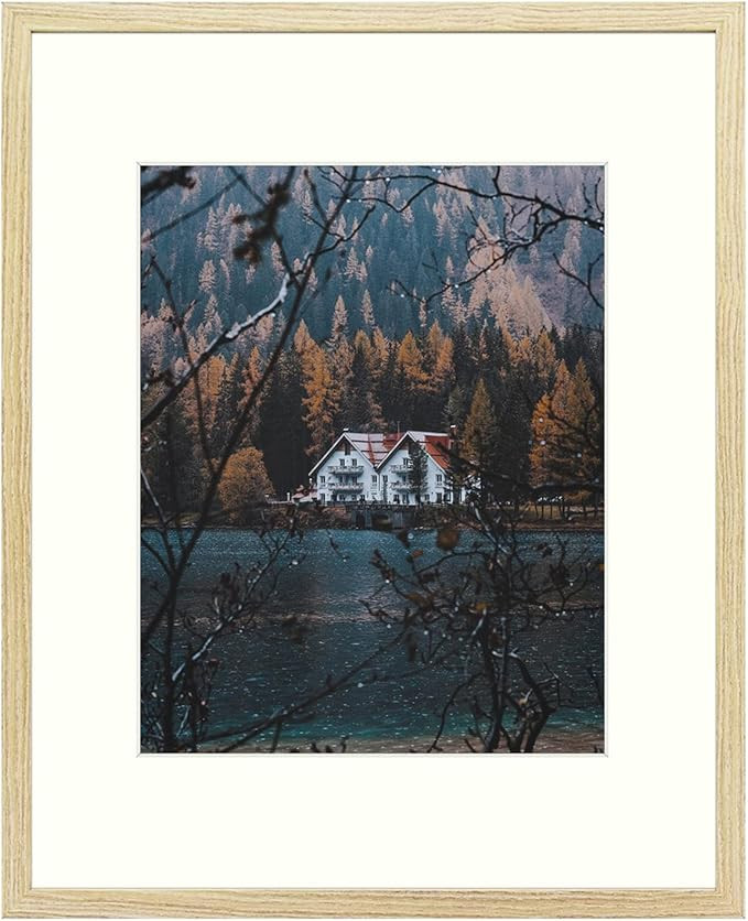 Frametory, 16x20 Picture Frame with Mat for 11x14 Picture- - Country Rustic Style - High Definiti... | Amazon (US)
