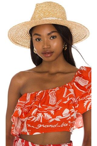 Nikki Beach Alessia Hat in Natural & White from Revolve.com | Revolve Clothing (Global)