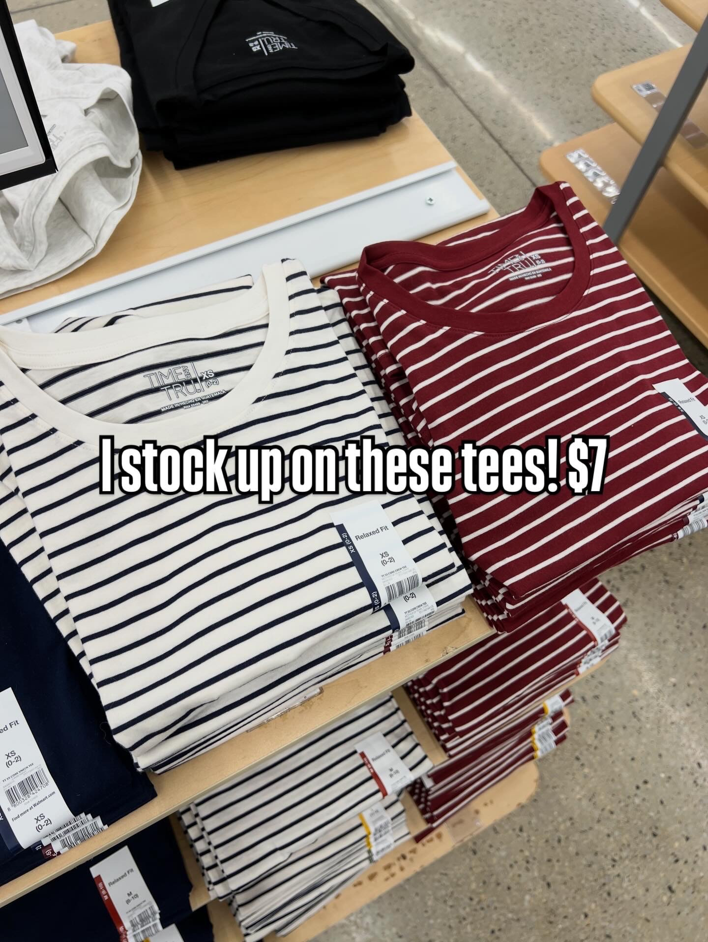 Love these Walmart tees, cotton blend, classic fit. I usually grab a small or medium in these. #walmartfashion 

#LTKOver40