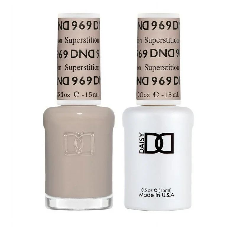 DND Nail Polish Gel & Matching Lacquer Set Duo 969 Superstition | Walmart (US)
