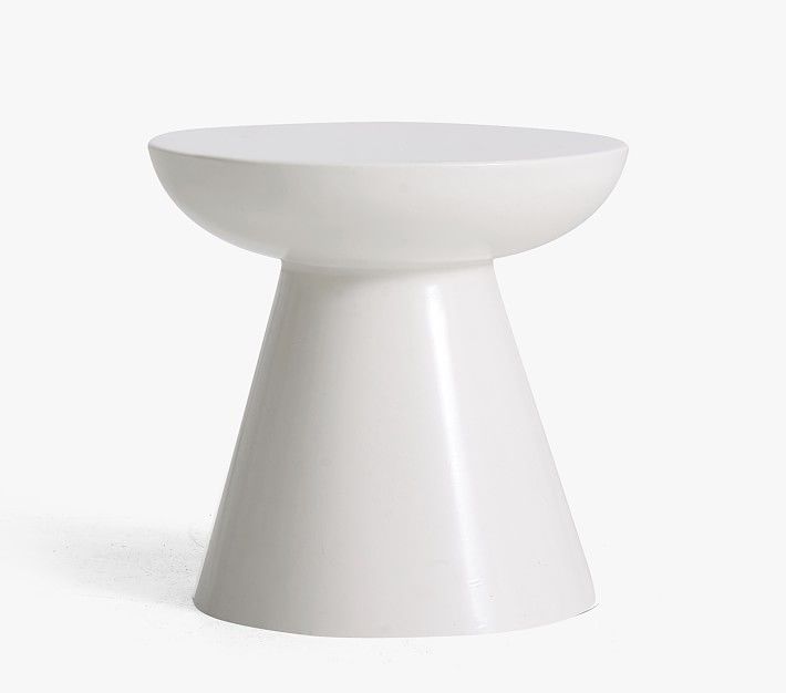 Collins Side Table, Simply White, UPS | Pottery Barn Kids