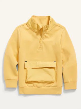 Unisex Dynamic Fleece 1/4-Zip Sweatshirt for Toddler | Old Navy (US)