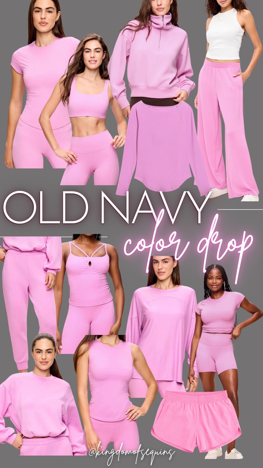 Love this fun pink color drop from Old Navy. The cutest activewear and it’s ALL 40% OFFF 💕

#LTKSaleAlert #LTKActive #LTKfitnessgoals