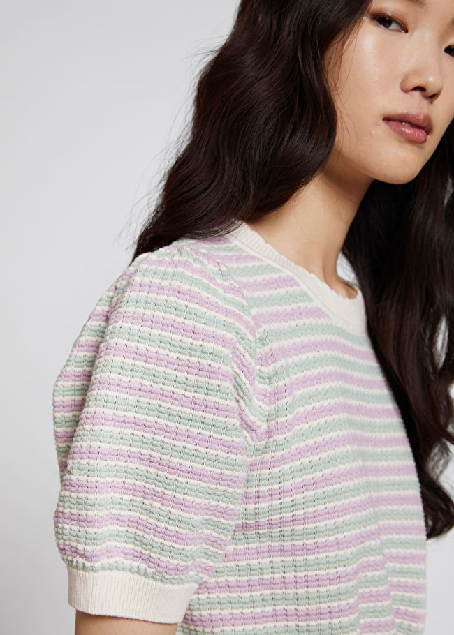 Scallop Neck Knit Top | & Other Stories US
