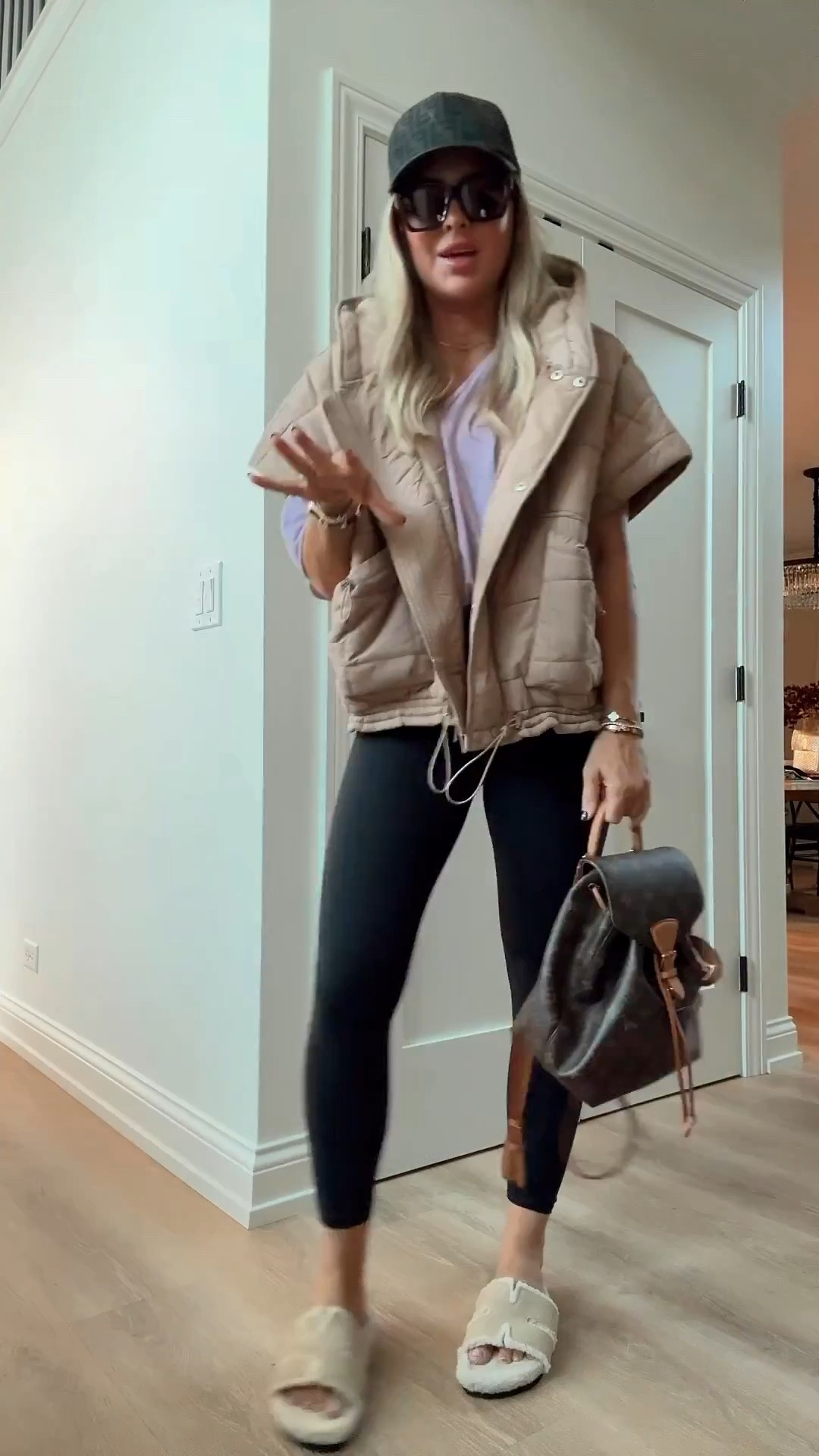 I’m obsessed! This poncho is a DREAM! All your team colors too! RUN! I did small.

Vest. Leggings. Fall style. Active wear  

#LTKSeasonal #LTKStyleTip #LTKActive