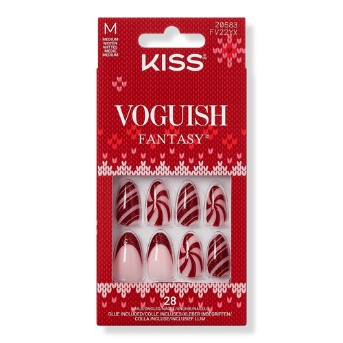 One More Kiss Voguish Fantasy Holiday Press on Nails - Kiss | Ulta Beauty | Ulta