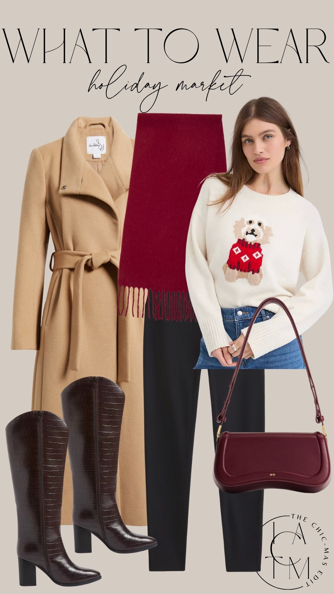 What to Wear: Holiday Market, goldendoodle dog sweater! 

#LTKStyleTip #LTKHoliday