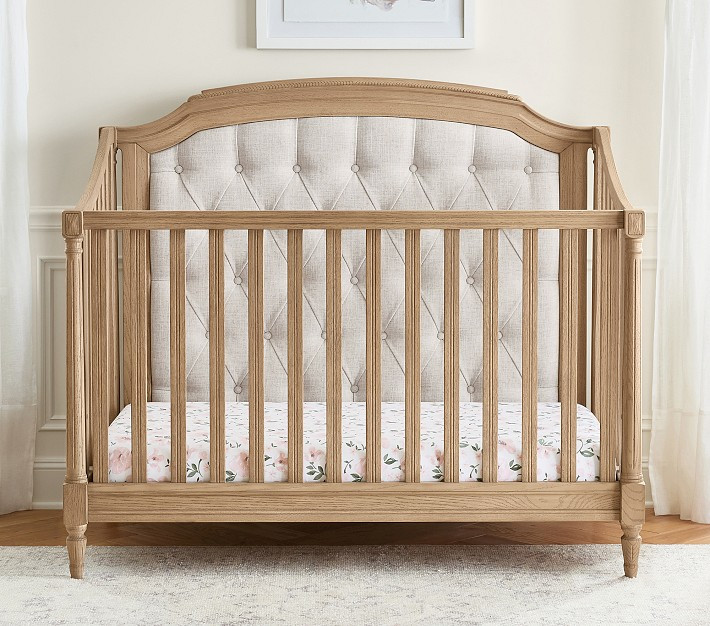 Blythe 3-In-1 Upholstered Convertible Crib | Pottery Barn Kids