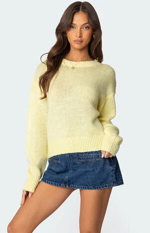 Edikted Kyrah Oversized Knit Sweater | PacSun