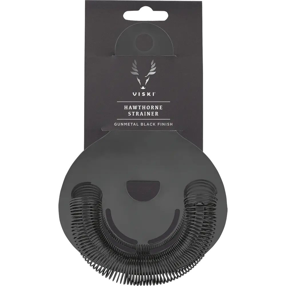 Viski - Warren Hawthorne Strainer - Gunmetal | Total Wine