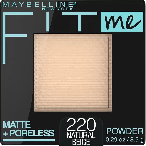 Maybelline Fit Me Matte + Poreless Pressed Face Powder Makeup, Natural Beige, 0.29 oz. - Walmart.... | Walmart (US)