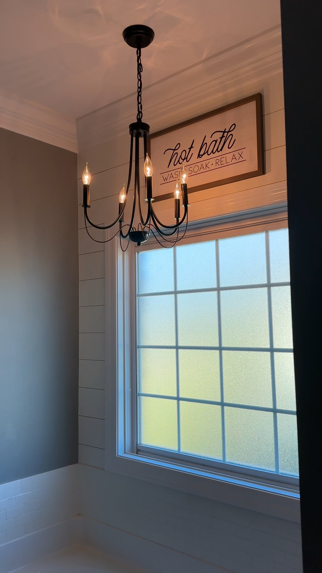 The PERFECT affordable bathroom chandelier!  

#LTKFind #LTKunder100 #LTKhome