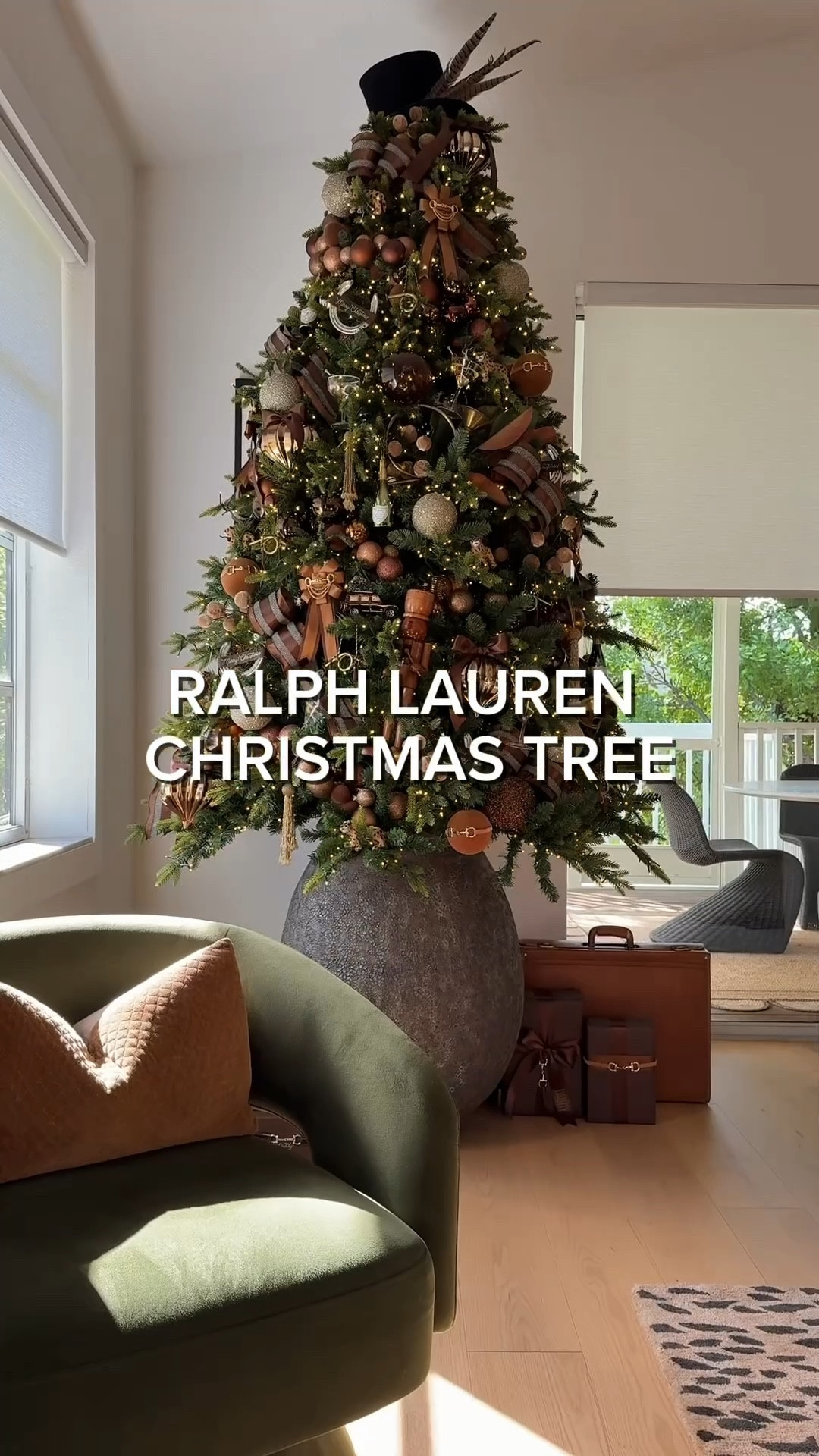Ralph Lauren Christmas tree! All of the tutorials for the DIY ornaments are on my TikTok page. 🤎🎄 

Christmas ornaments, brown ornaments, brown ribbon, neutral Christmas decor, Ralph Lauren Christmas decor, Ralph Lauren Christmas aesthetic  

#LTKHoliday #LTKootd #LTKvlog