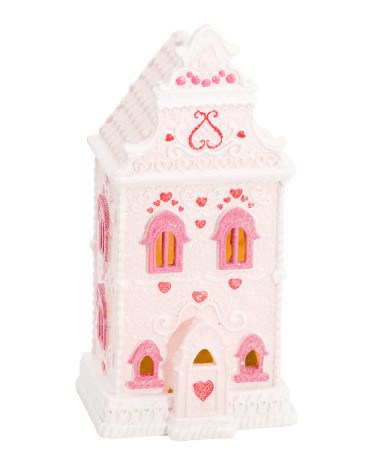 14in Led Lit Gingerbread House | TJ Maxx
