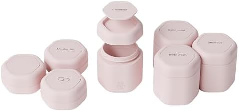 Cadence Travel Containers - Daily Routine Capsule Set - Magnetic Containers with Lids,4 Flex Medi... | Amazon (US)
