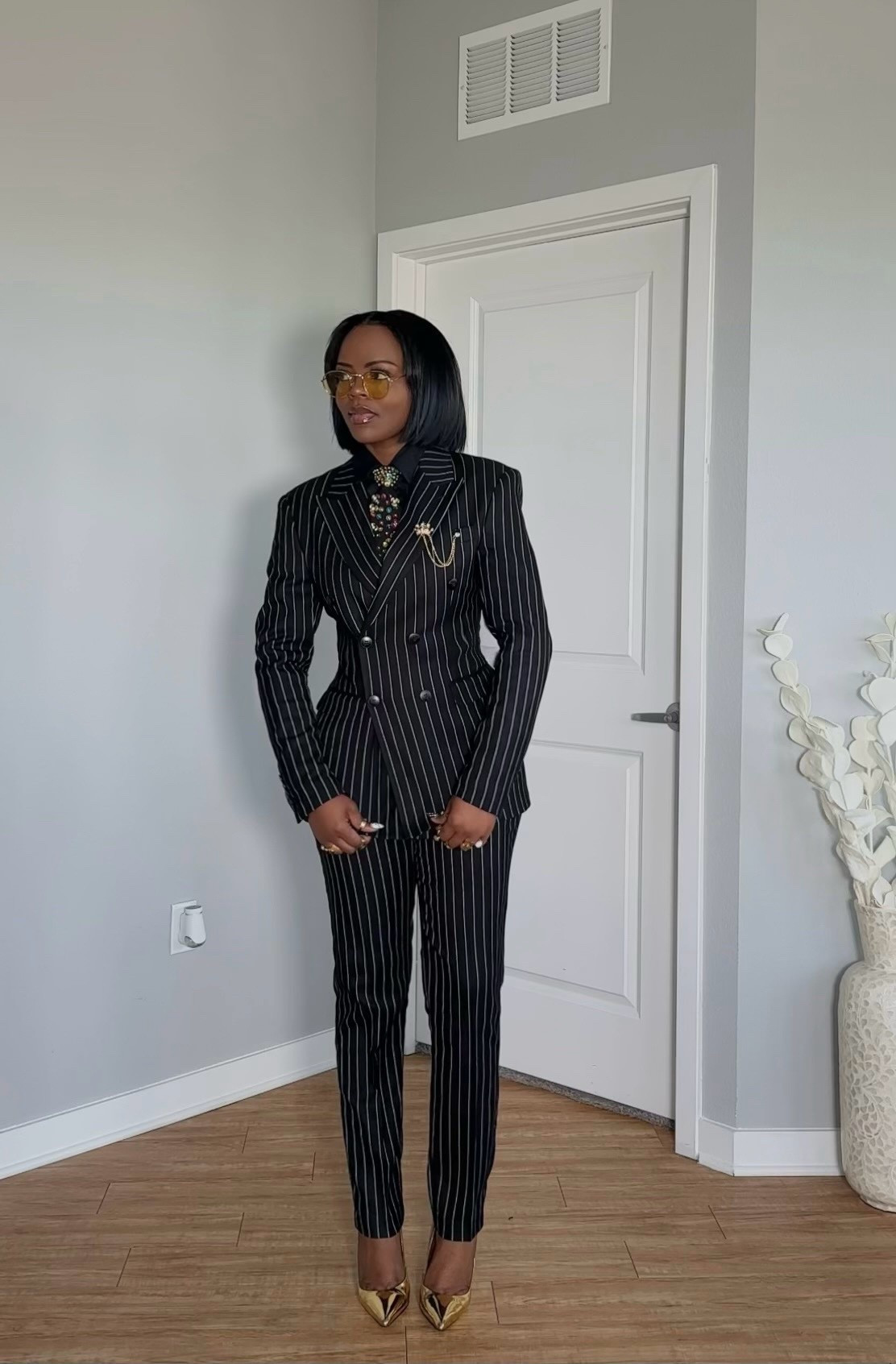 Time to suit up,
Ladies! 🖤
I’m 5’4” wearing XXS (I did get the jacket tailored) 🫶🏾

#LTKSaleAlert #LTKootd