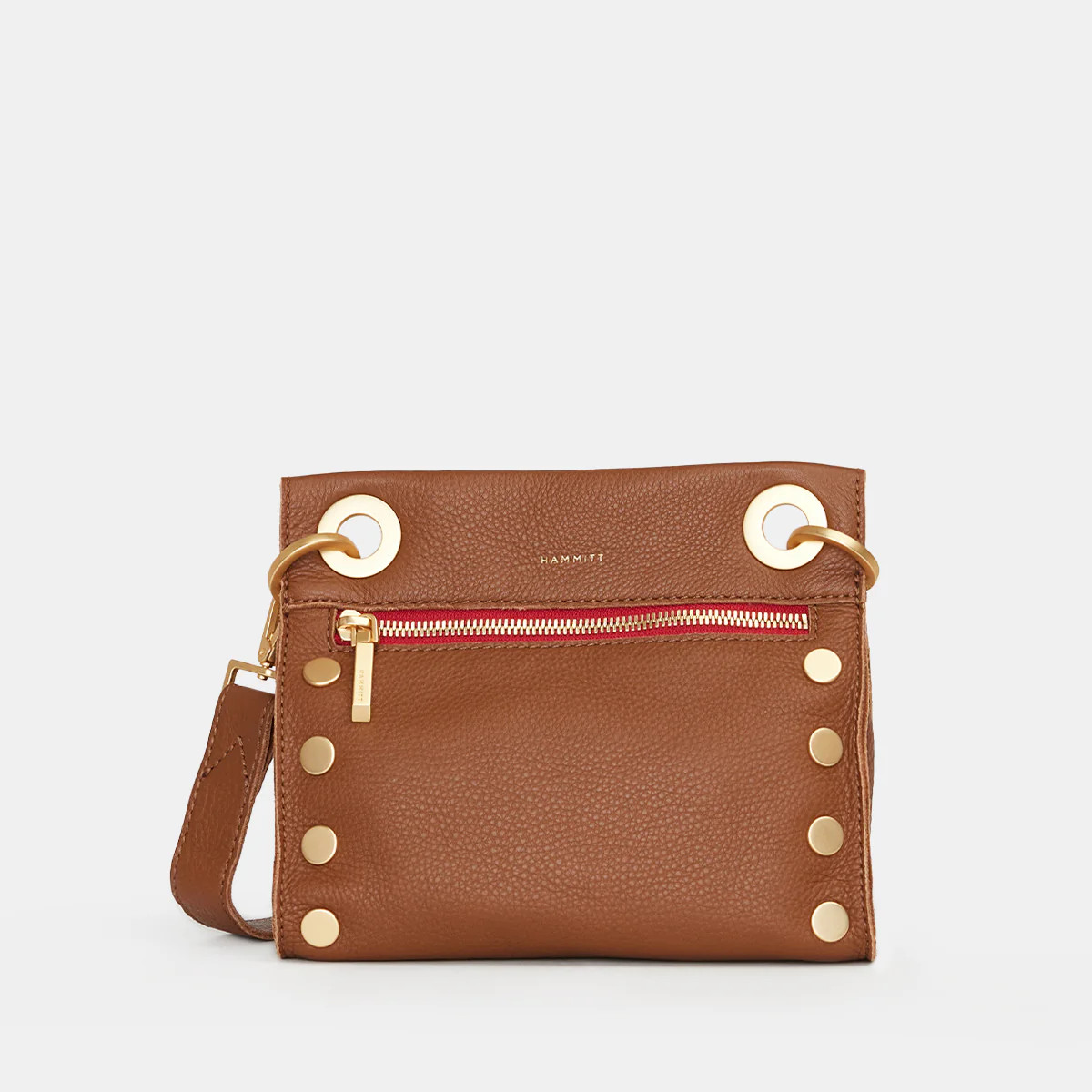 Tony | Mahogany Leather Crossbody | Hammitt | Hammitt (US)