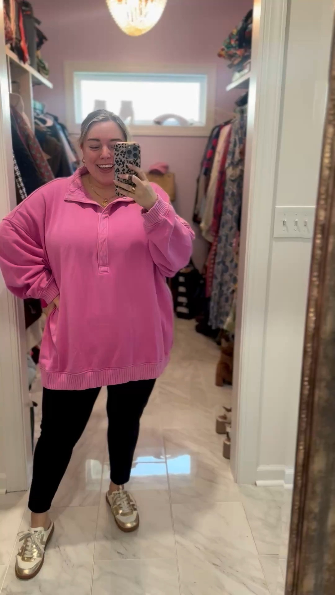 💕🌸 Happy Saturday! 💕🌸 Another Aerie favorite is this Oh Snap sweatshirt! It’s so oversized and comfy. I’m in the XXL but could have done the XL. Aerie’s spring break sale is happening now and everything is 30-50% off sitewide!! 👏🏼 

#LTKSaleAlert #LTKPlusSize #LTKootd