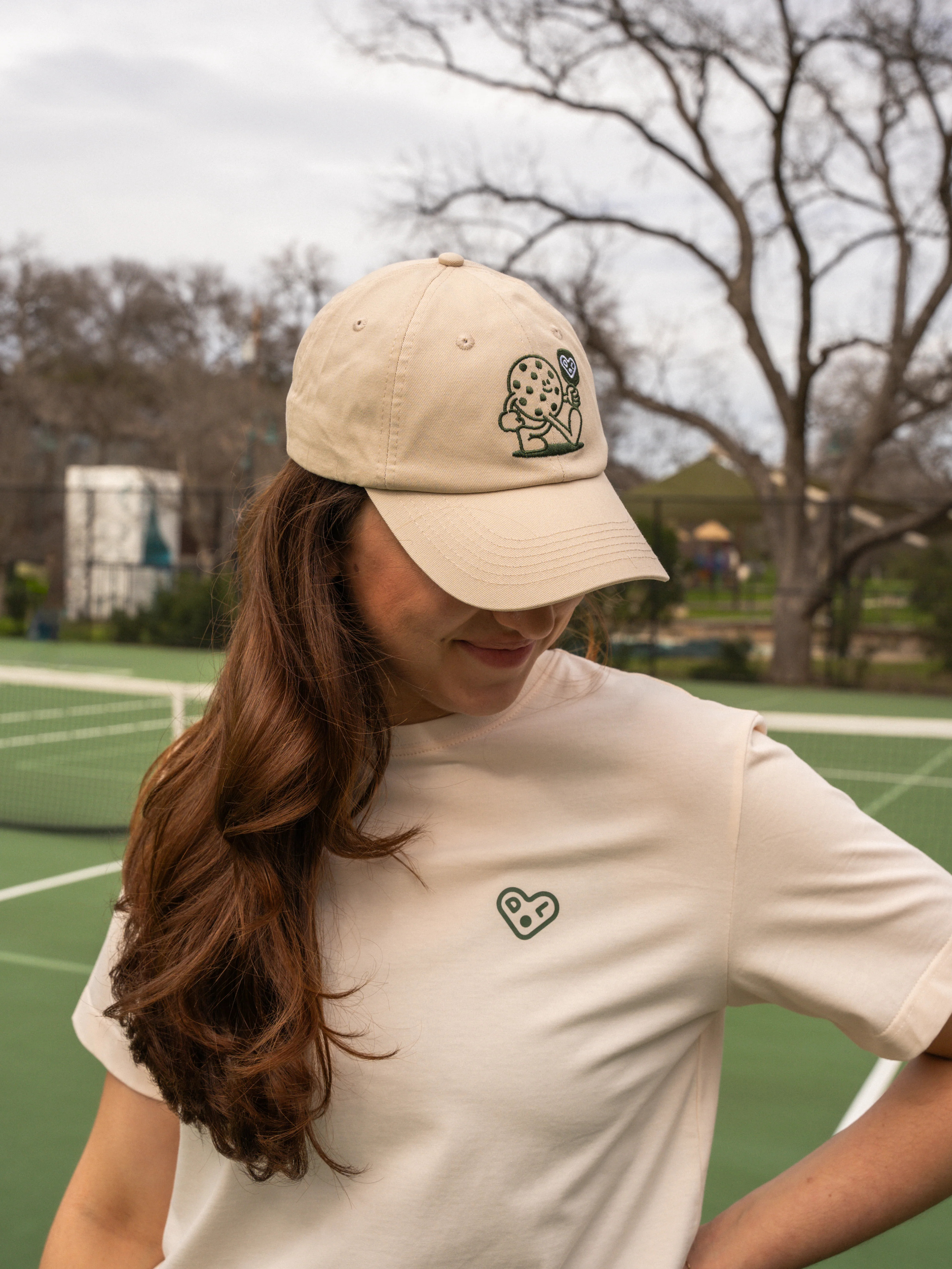 Pickleball Collection Hat - Vintage White | Dumb Love