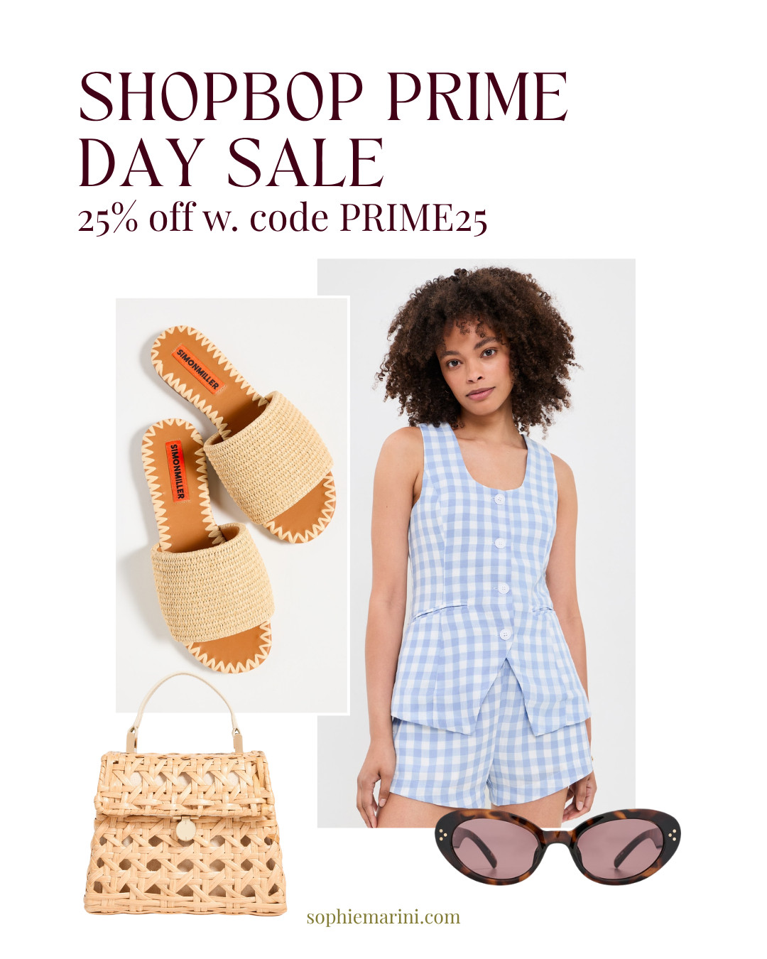 Shopbop 🤝 Prime Day 
Comment SHOP and I’ll DM the details 💌

Link your Prime to Shopbop for even more discounts. Use code PRIME25 for 25% select items through 6/25. 

[Ralph Lauren, Classic Sport Cap, New Balance, 574 Unisex Sneakers, Workwear Barn Jacket, Woven Mini Tote, Raffia Salerno Sandals, Oval turquoise earrings, Tigers Eye jewelry, blue gingham matching set, Beach Picnic Top and shorts, raffia woven fish bag]
https://liketk.it/6gH5T