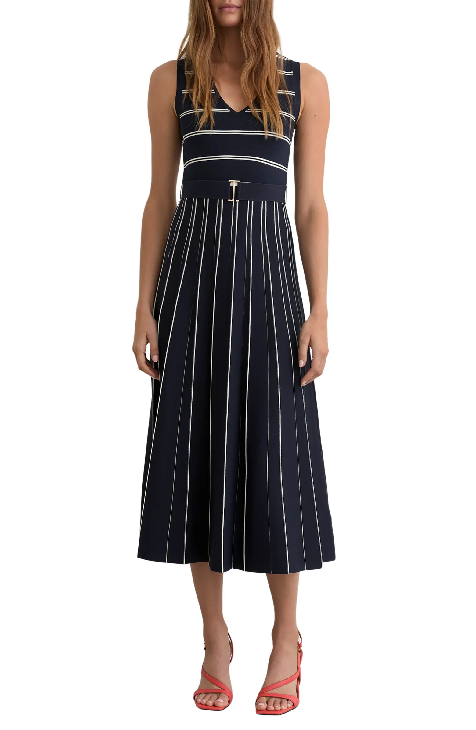 Mallory Mixed Stripe Dress | Nordstrom