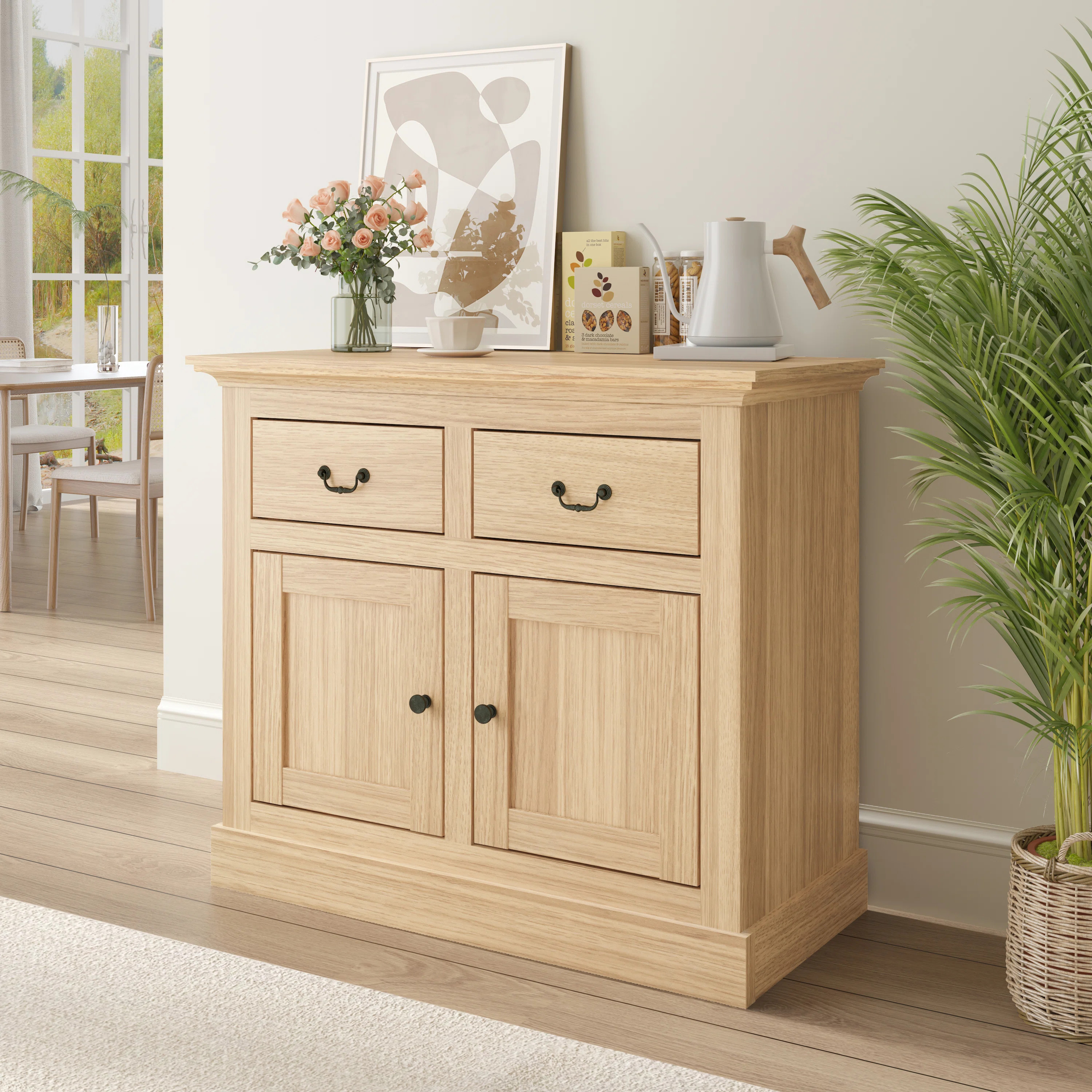 Ivison 33.3" Urban Living Sideboard, Multi-Functional Storage Cabinet for Apartments & Lofts | Wayfair North America