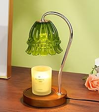 Dimmable Candle Warmer Lamp with Timer, Glass Candle Lamp Warmer for Jar Candle, Xmas Gifts for M... | Amazon (US)