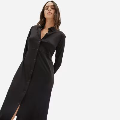 The Luxe Cotton Shirtdress | Everlane