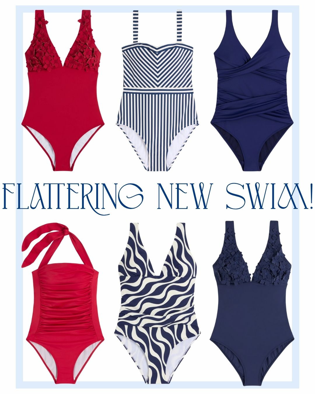 Flattering new swim! 

 #LTKSeasonal #LTKBeauty #LTKTravel