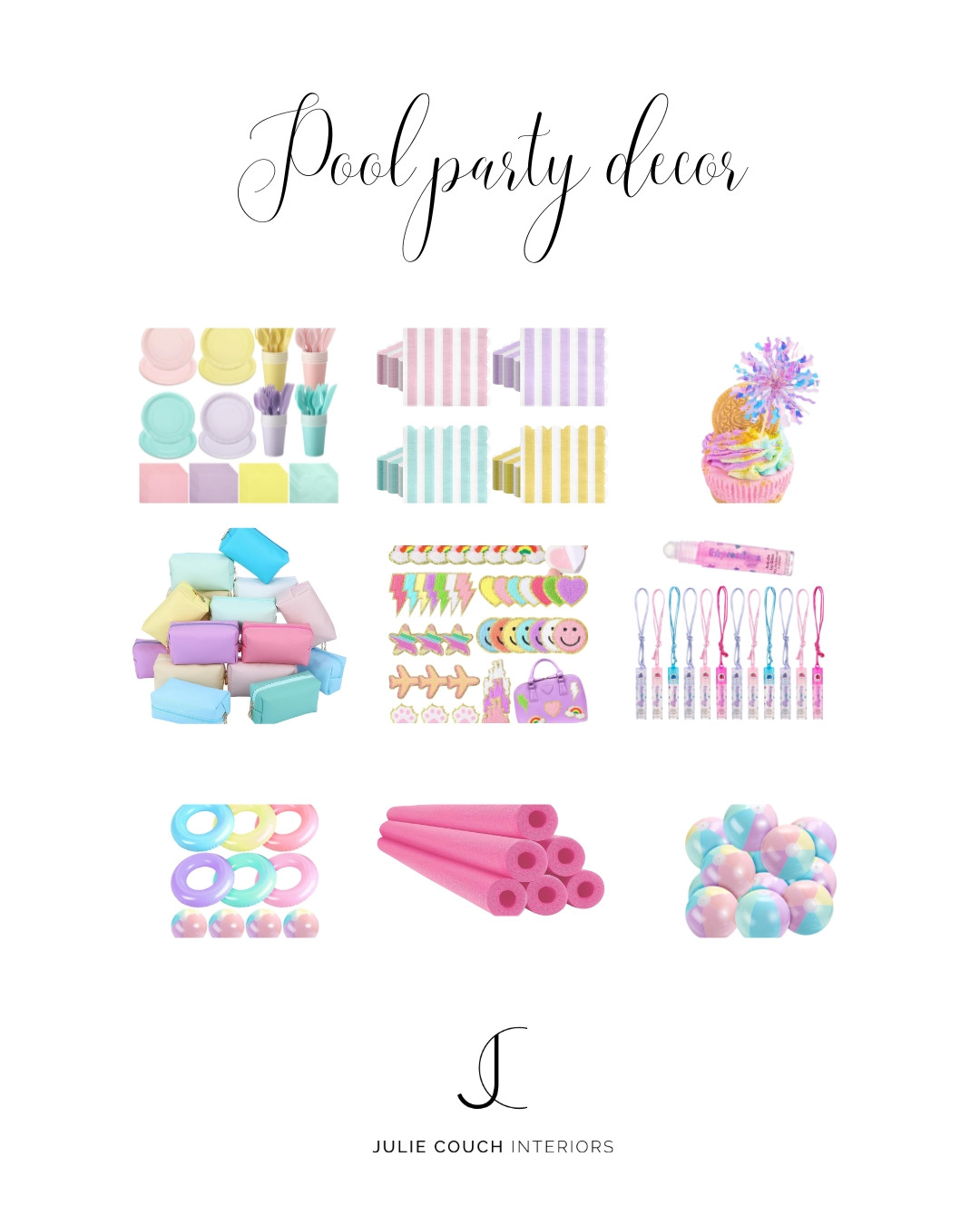 A little poolside magic for my girl’s birthday — easy, elevated details that made the day feel so special ☀️🎀 Everything you see is from Amazon (yes, really!) 

 #LTKParties #LTKKids #LTKFamily