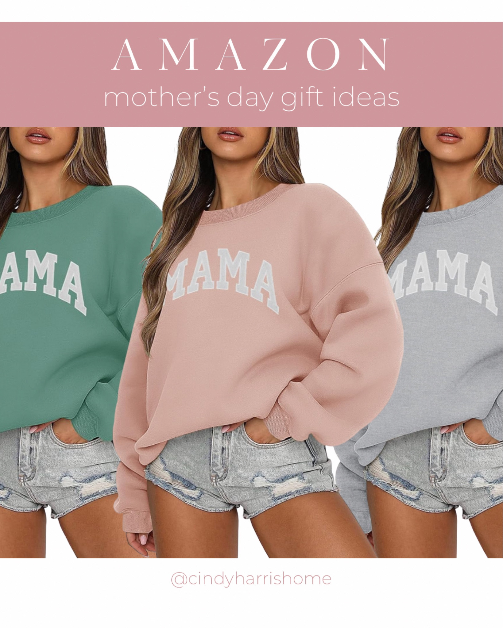 Have you started thinking about Mother’s Day yet? 👀 It will be here before you know it! 

This embroidered sweatshirt comes in so many colors and would make a great gift for the mama in your life! 🤍

#LTKGiftGuide #LTKfamily