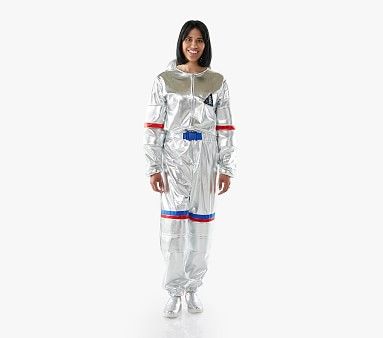 Adult Light-Up Silver Astronaut Costume | Pottery Barn Kids | Pottery Barn Kids