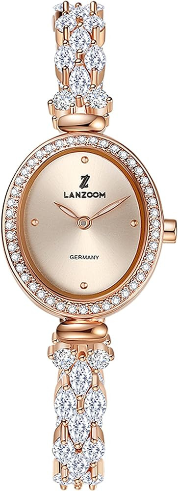 LANZOOM Retro Women's Quartz Watch - Stainless Steel case,Gold Filled, Ideal Gift for Holidays an... | Amazon (US)