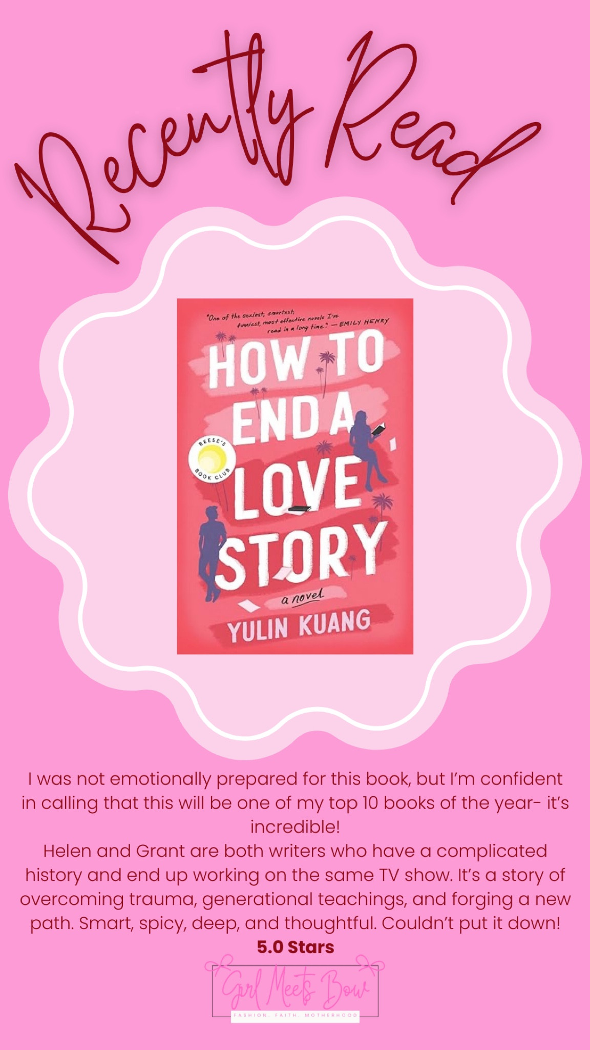 Recently Read: How to End a love story 🩷 5 stars!

#LTKGiftGuide #LTKSeasonal