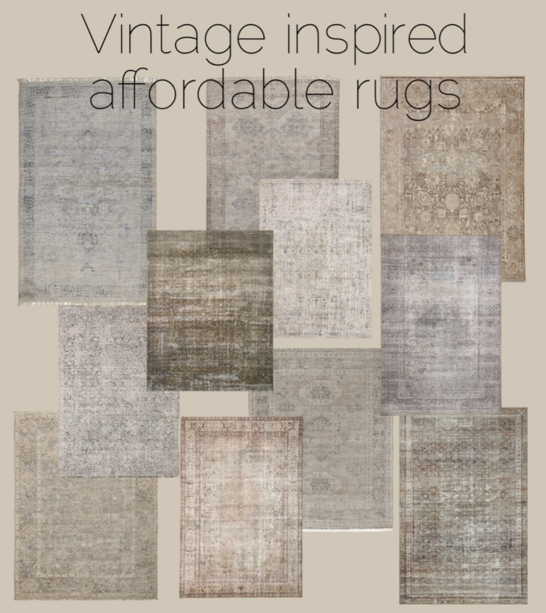 Vintage inspired affordable rugs!

#LTKstyletip #LTKhome #LTKsalealert
