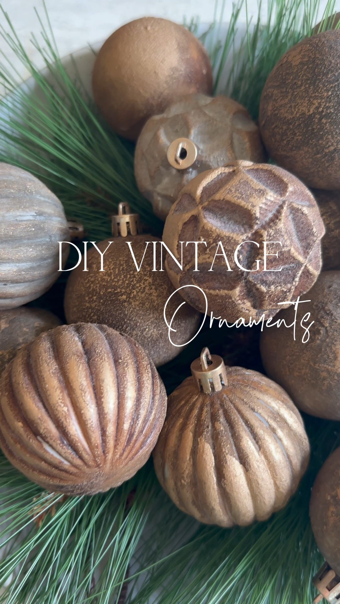 DIY lovers, you’ll love this one 🤍 I used affordable ornaments from Amazon and mixed acrylic paint with baking soda to create that matte, vintage pottery look. These turned out so chic—and cost a fraction of the price of store-bought ones!

🎨 Amazon finds for the win: affordable, easy, and aesthetic holiday decor.

#DIYChristmasDecor #AffordableHolidayDecor #AmazonFinds #VintageChristmas #NeutralHolidayDecor #ChristmasCrafts #DIYOrnaments #Over40Style #ChristianInfluencer

#LTKHome #LTKSeasonal #LTKHoliday