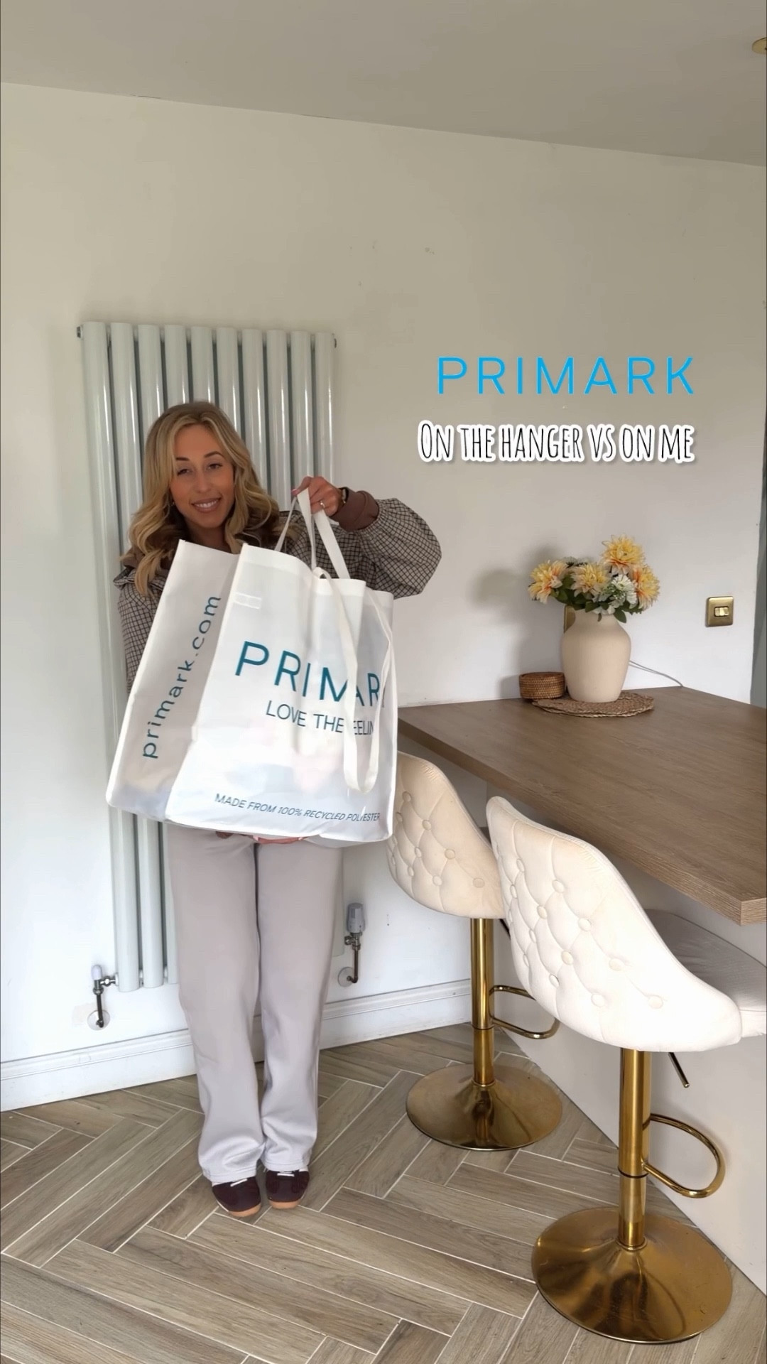 On the hanger vs on me 🩵🩵

#LTKspring #LTKuk