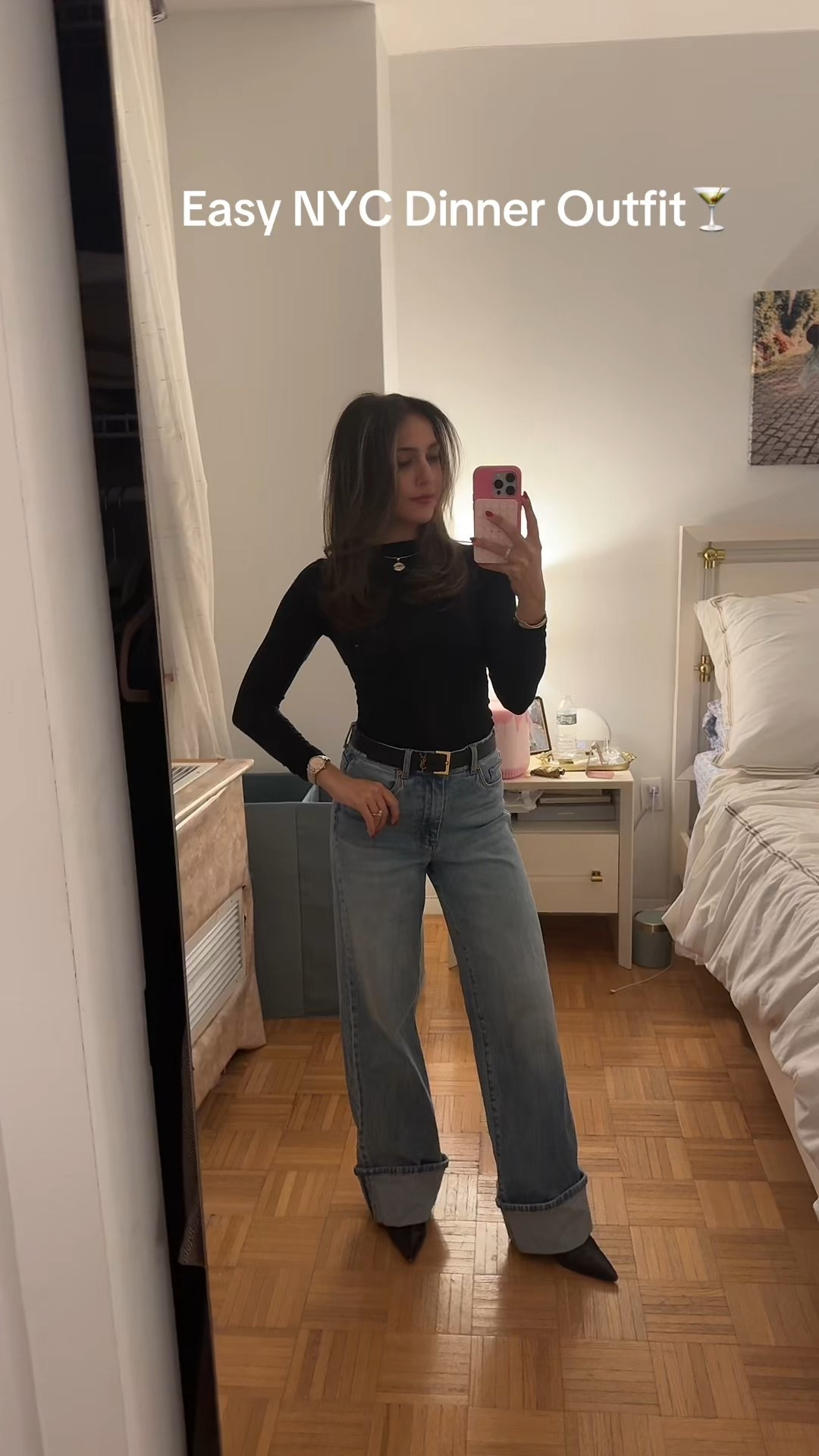 Winter uniform for dinner in NYC! 

#LTKgrwm #LTKPetite #LTKootd