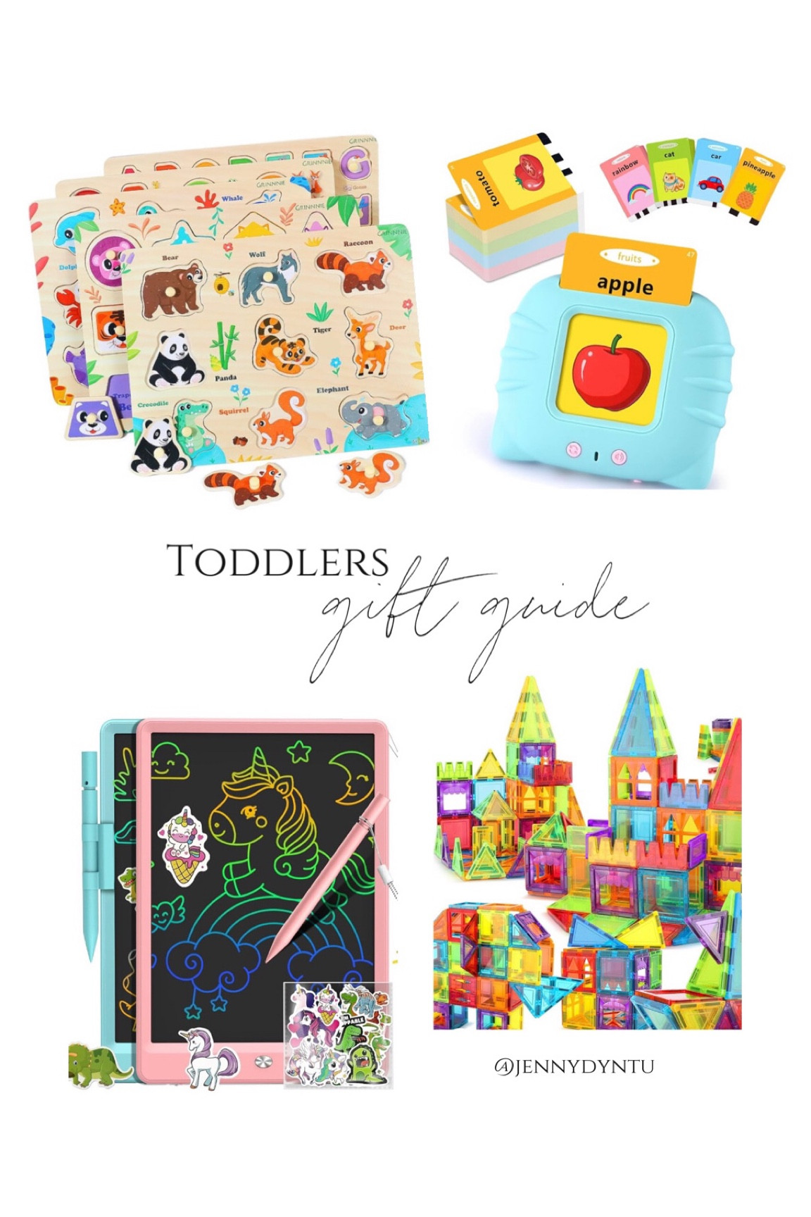 Toddlers Gift Guide✨


#cybersale #cyberweek #amazon #cybersaleamazon #toddler #toddlertoys #learningtoys #creativetoys #toddlergift #babygift #christmasgift #toddlersgiftguide #forthekids #ltktoddler #ltkbaby #giftguide #babygiftguide #learningcards #kidstoys #kidspuzzles #magnetictiles #kidscoloring #toystokeepbusy #learningactivities #kidschristmasgift

#LTKGiftGuide #LTKsalealert #LTKCyberWeek