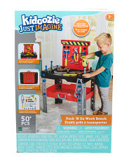 50pc Pack And Go Workbench Set | Toys & Books | Marshalls | Marshalls