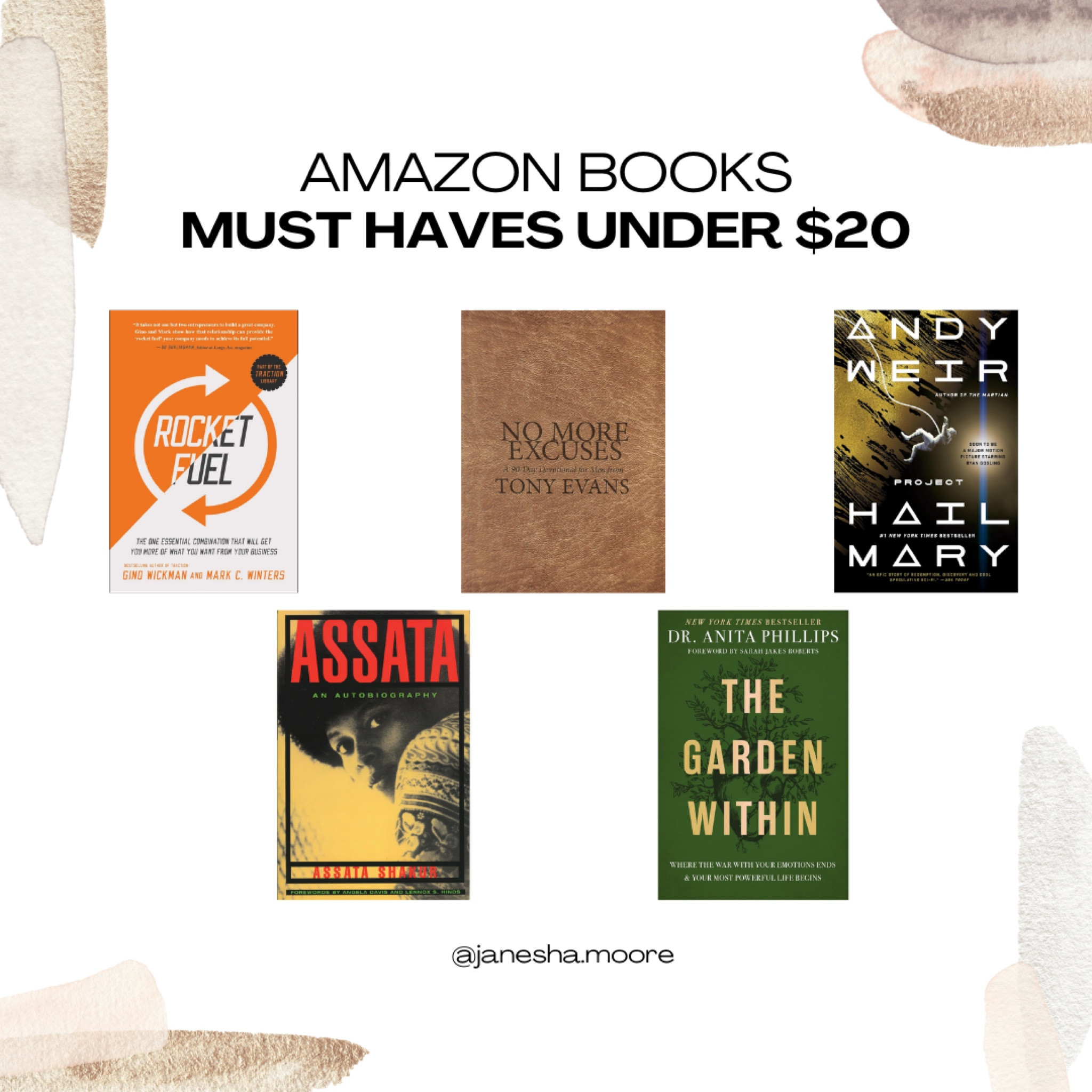 Amazon Books Must-Haves Under $20

#LTKhome #LTKfindsunder50