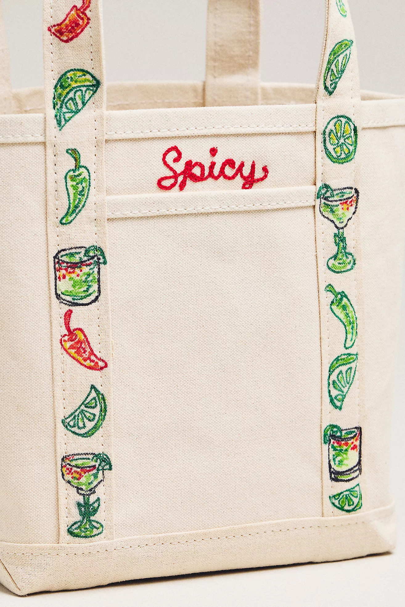 Maker / Scholar Hand-Painted Canvas Tote | Anthropologie (US)