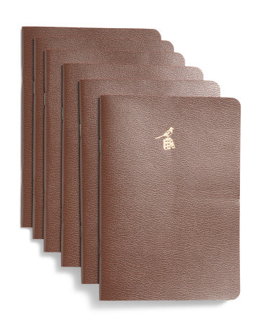 Made In Italy 6pk Guaflex Notebooks | TJ Maxx