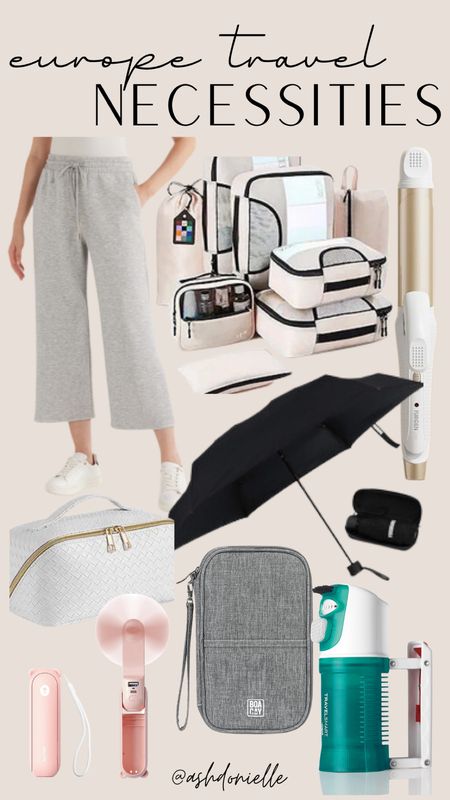 Europe travel necessities - Europe vacation must haves - traveling must haves - travel favorites - packing cubes - portable steamer - travel outfits - kids travel finds

#LTKSeasonal #LTKTravel #LTKStyleTip