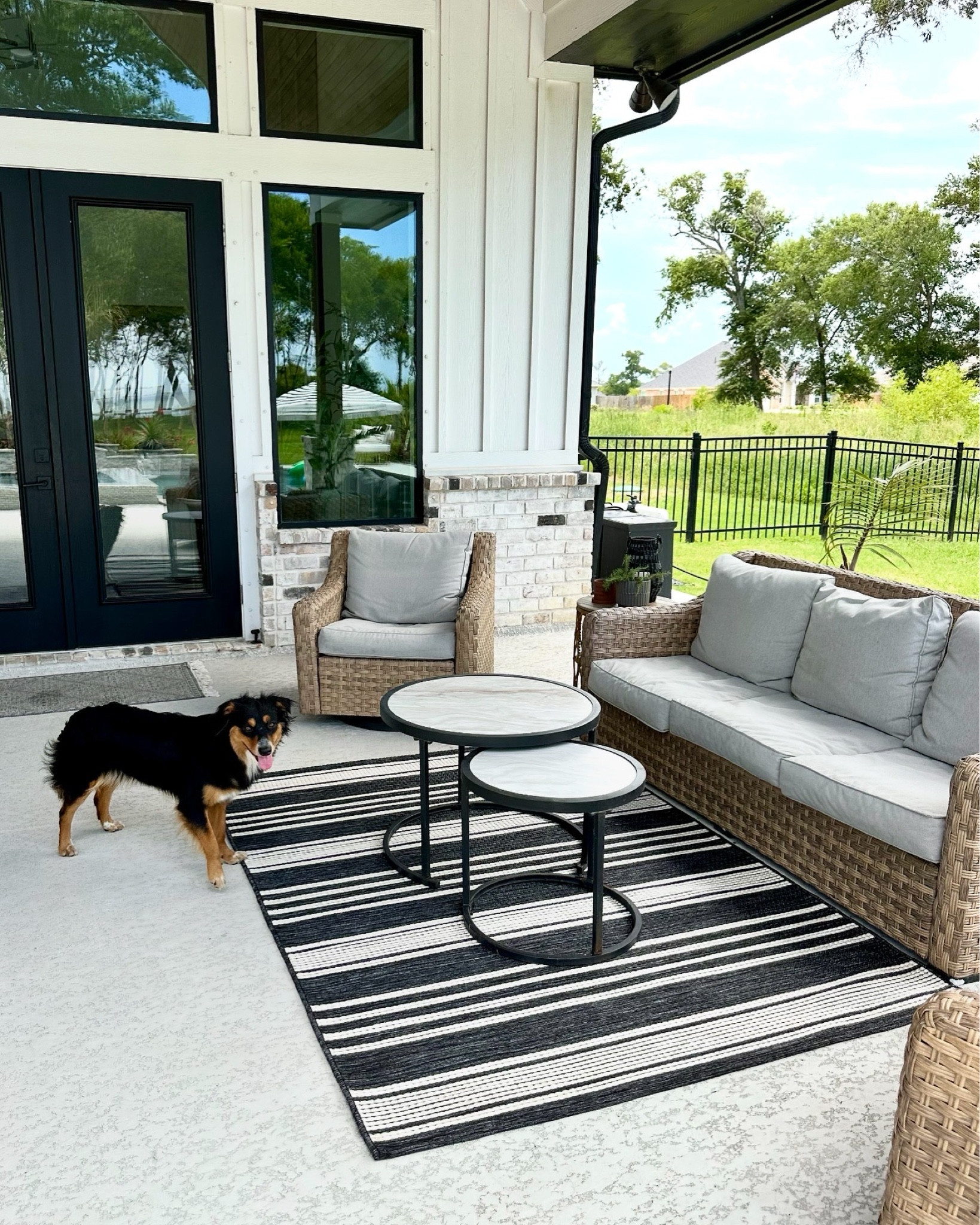 Loving this rug I got on Walmart! Super cute and affordable. This is a 5x7 and perfect size. 


Outdoor rug, patio rug, Walmart home 

#LTKSummerSales 

#LTKHome #LTKSeasonal