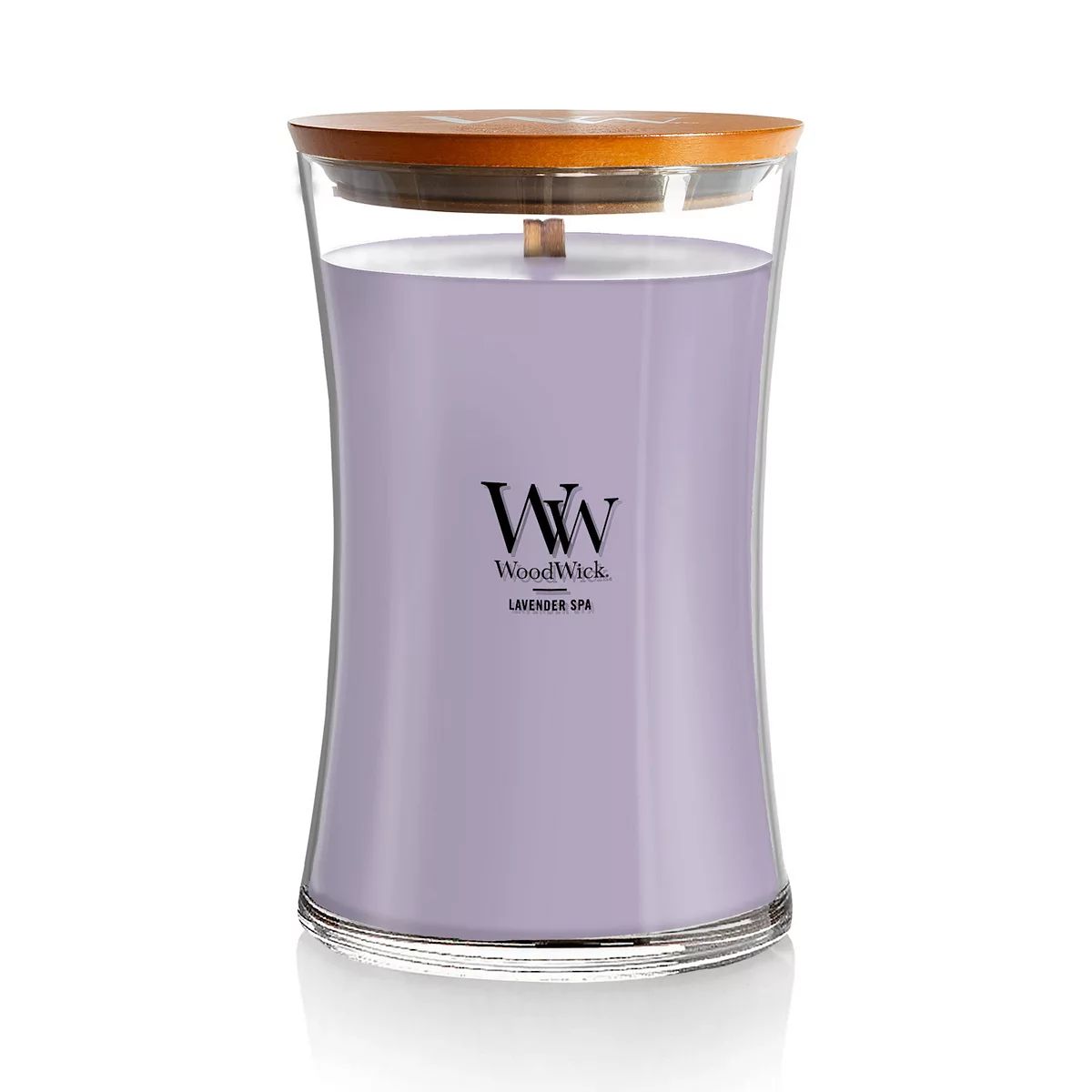 Woodwick Lavender Spa Medium Hourglass Candle | Kohl's