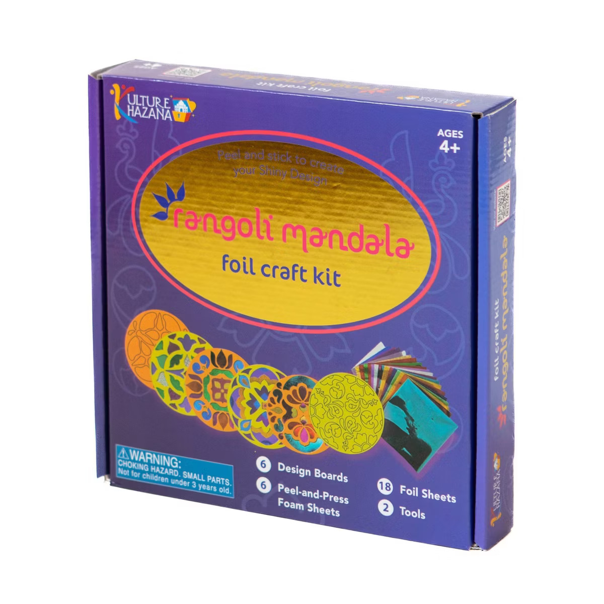 Kulture Khazana Rangoli Mandala Foil Craft Kit | Target