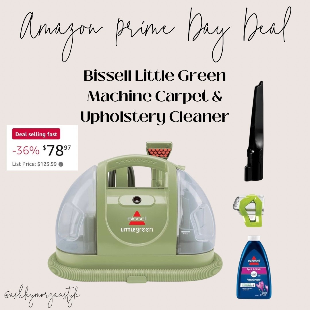 Amazon Prime Day Deal ✨ the Bissell Little Green Machine is on sale under $80 and worth every penny (especially if you have pets) 🐾

#amazon #primeday #primedaydeal #littlegreenmachine #sale #giftidea #amazonfinds #homemusthaves

#LTKHome #LTKSaleAlert #LTKFindsUnder100