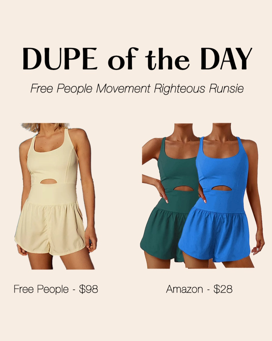 Free People Movement Righteous Runsie dupe on Amazon!! 

#LTKSeasonal #LTKFitness #LTKFind
