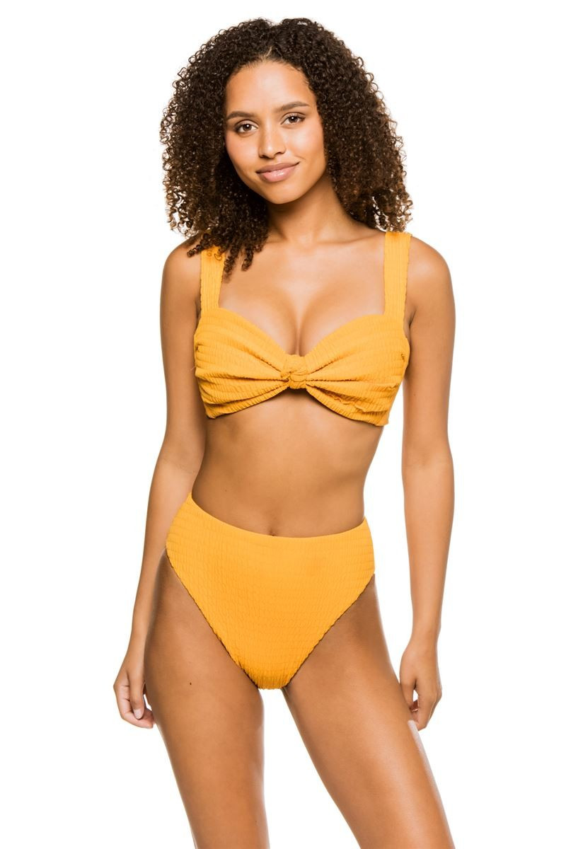 Hayden Knot Front Bralette Bikini Top | Everything But Water